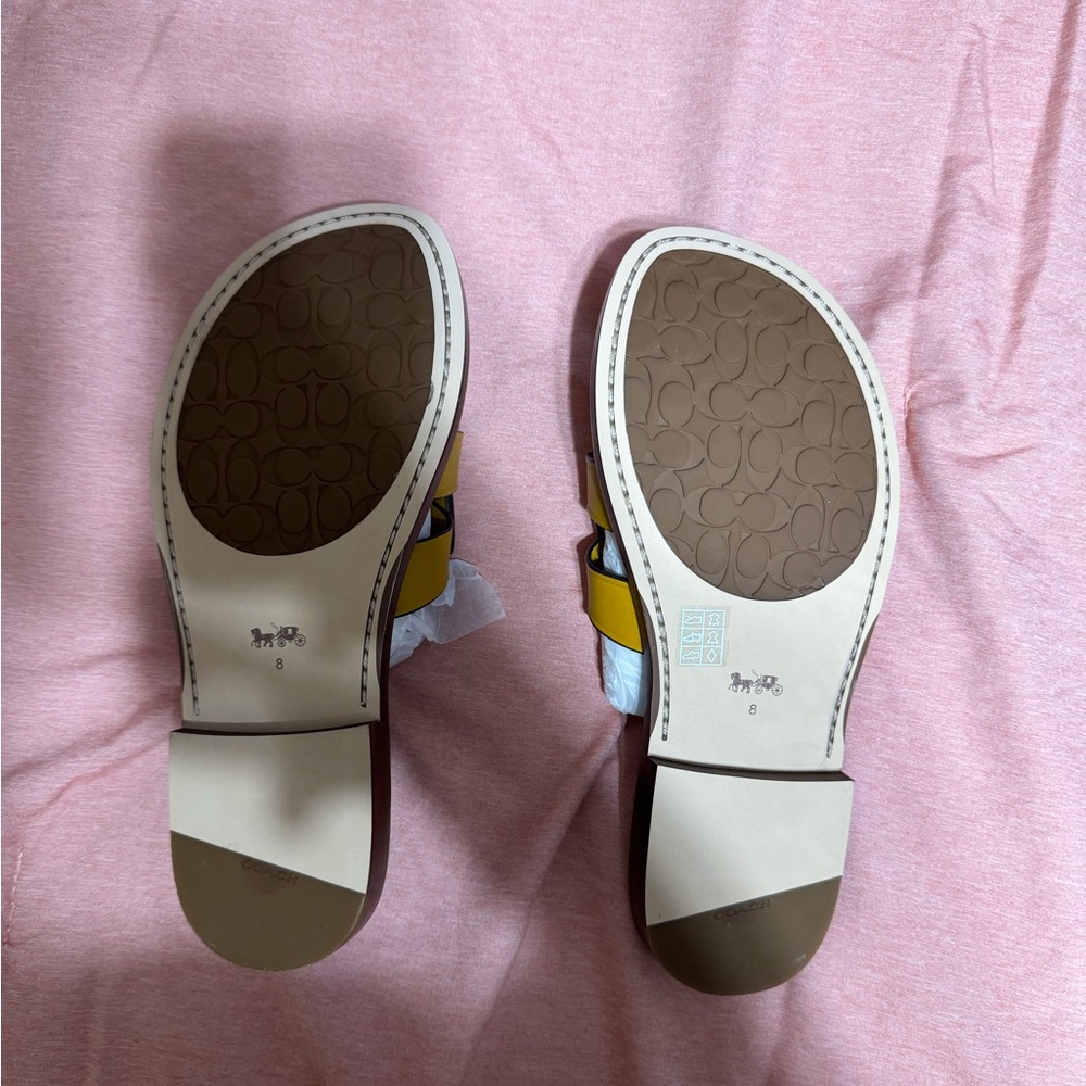 Coach Leather Issa Sandal - Picture 2 of 3